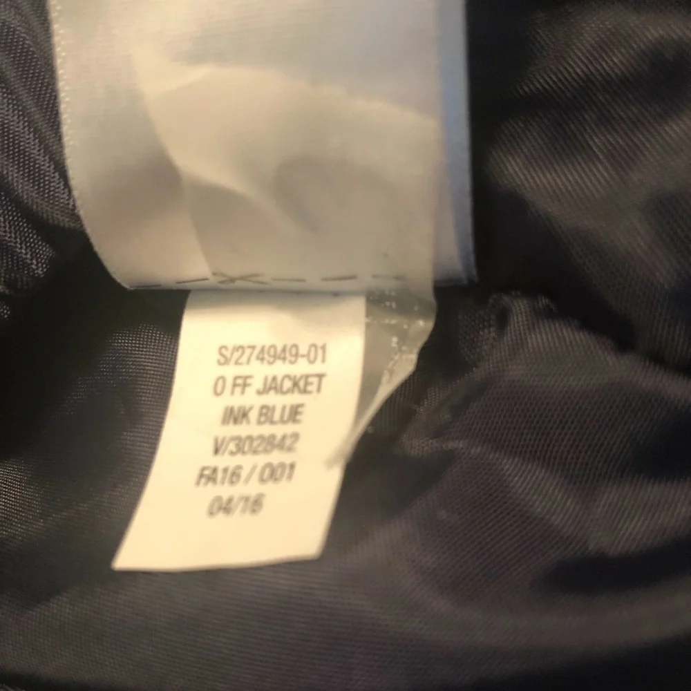 Old Navy child puffer fleece lined coat.